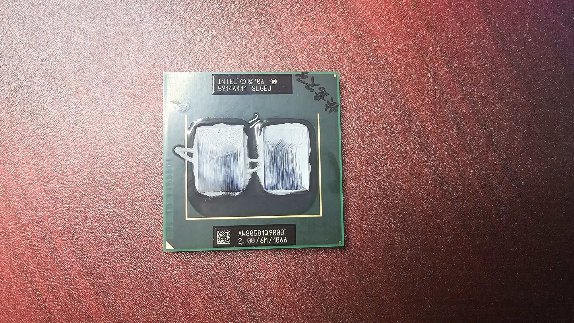 Процессор Core 2 quad q9000 4 ядра для ретро ноутбука!