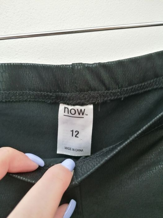 Leggings Pretas de Napa