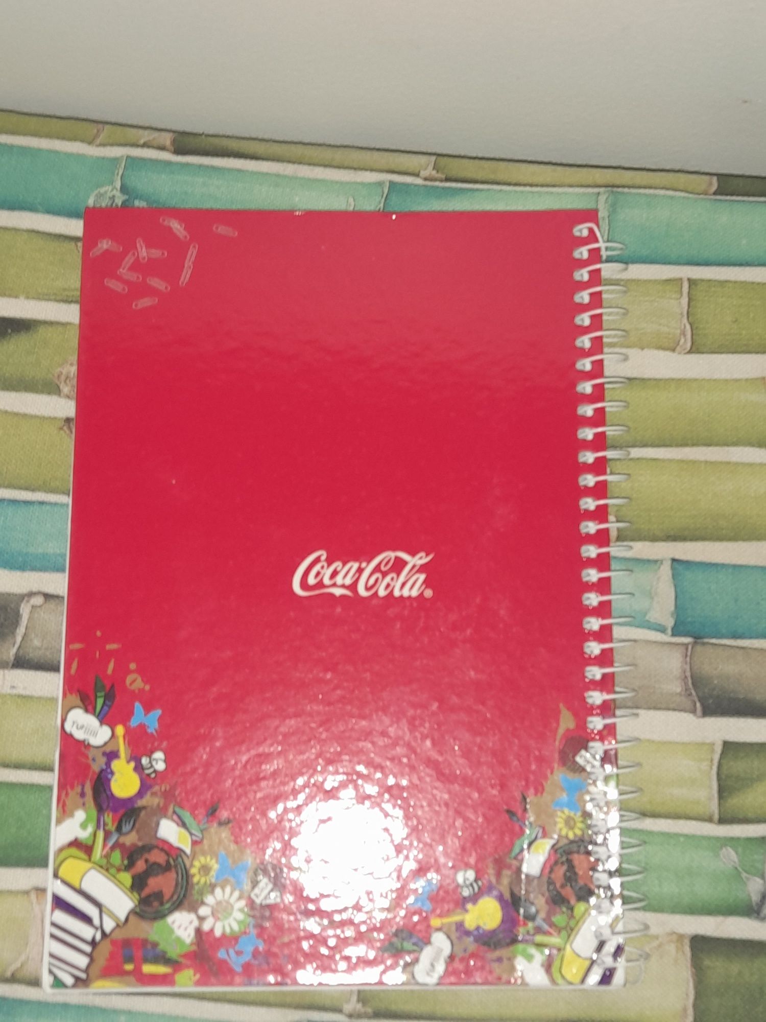 Bloco de notas Coca-Cola