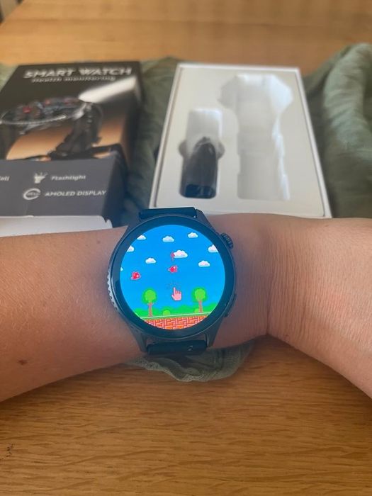 Новые AMOLED смарт часы с мониторин здоровья ЭКГ ИМТ ВСР и др