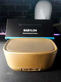 Coluna Wireless Bluetooth BABYLON dourada