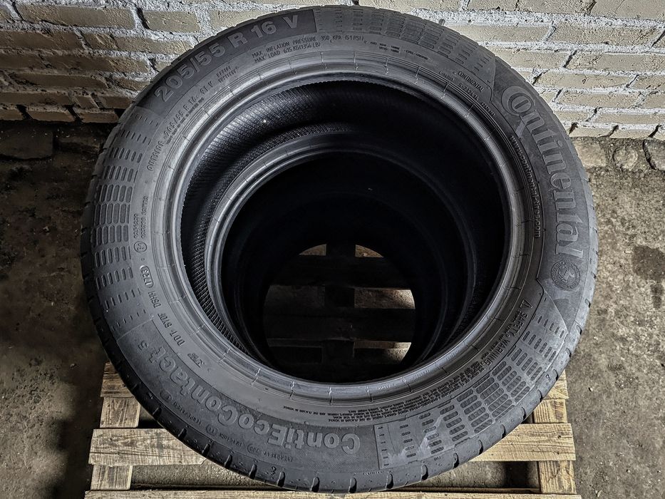 Шини 205/55r16 Continental | 7mm | 2023 | Slovakia | Преміум комплект