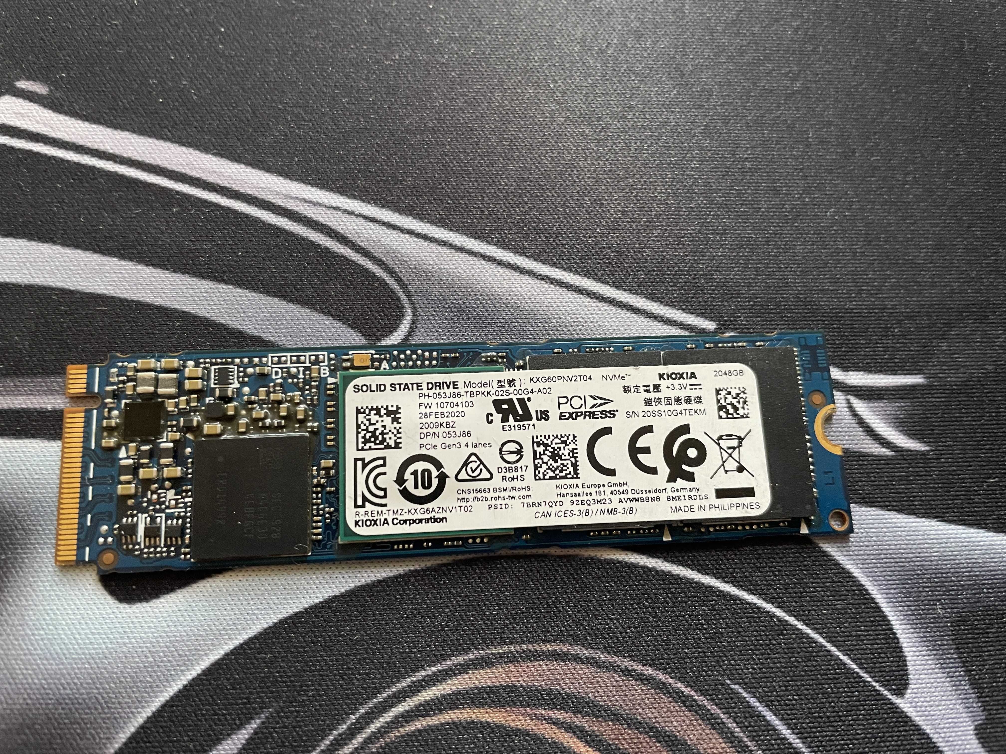SSD 2TB M.2 (2280 PCI-E) KIOXIA ( Toshiba )  NVMe x4