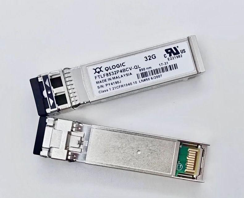 moduły FC FTLF8532P4BCV-QL Qlogic 32G Cisco DS-SFP-FC8G-SW