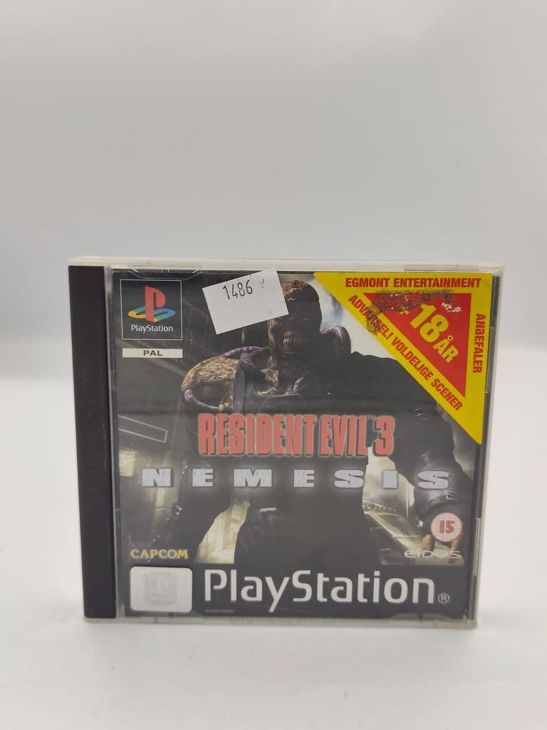 Resident Evil 3 Nemesis 3xA Ps1 nr 1486
