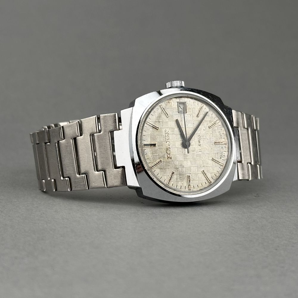 Zegarek vintage Poljot – radziecki | mechaniczny | giloszowana tarcza