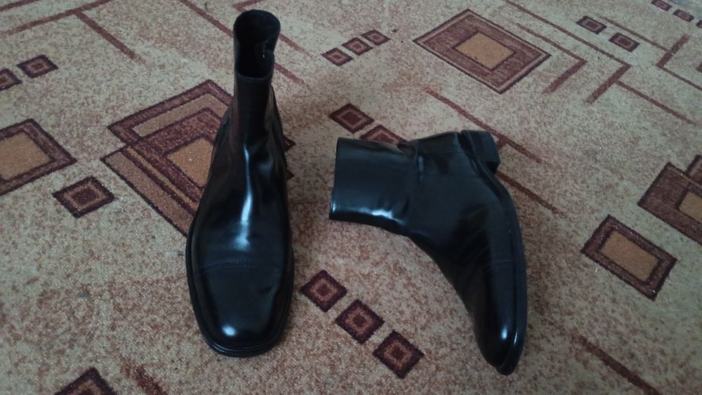 Статусные NAVYBOOT Италия оригинал calf кожа ботинки челси