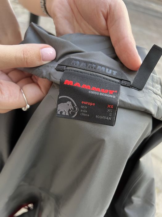 Куртка Mammut жіноча мембранна gore-tex водонепроникна червона нова
