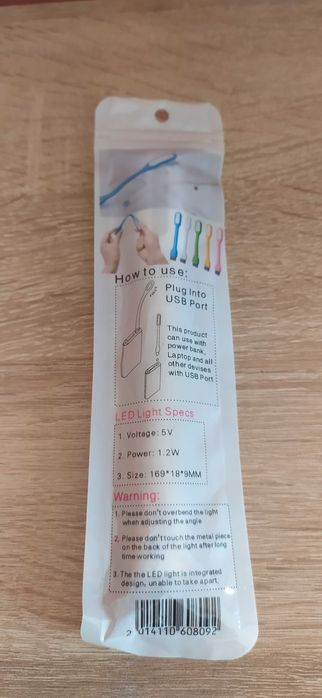 Lampka LED na USB nowa