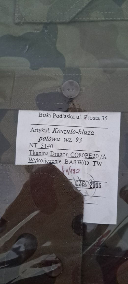 Koszula bluza połowa 40/180