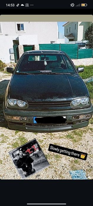 Vendo golf mk3 coupe vp 1100 turbo, intercooler