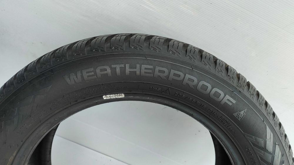 Opona Zimowa 205/55/16 Nokian 2021r 7,9mm Jak Nowa