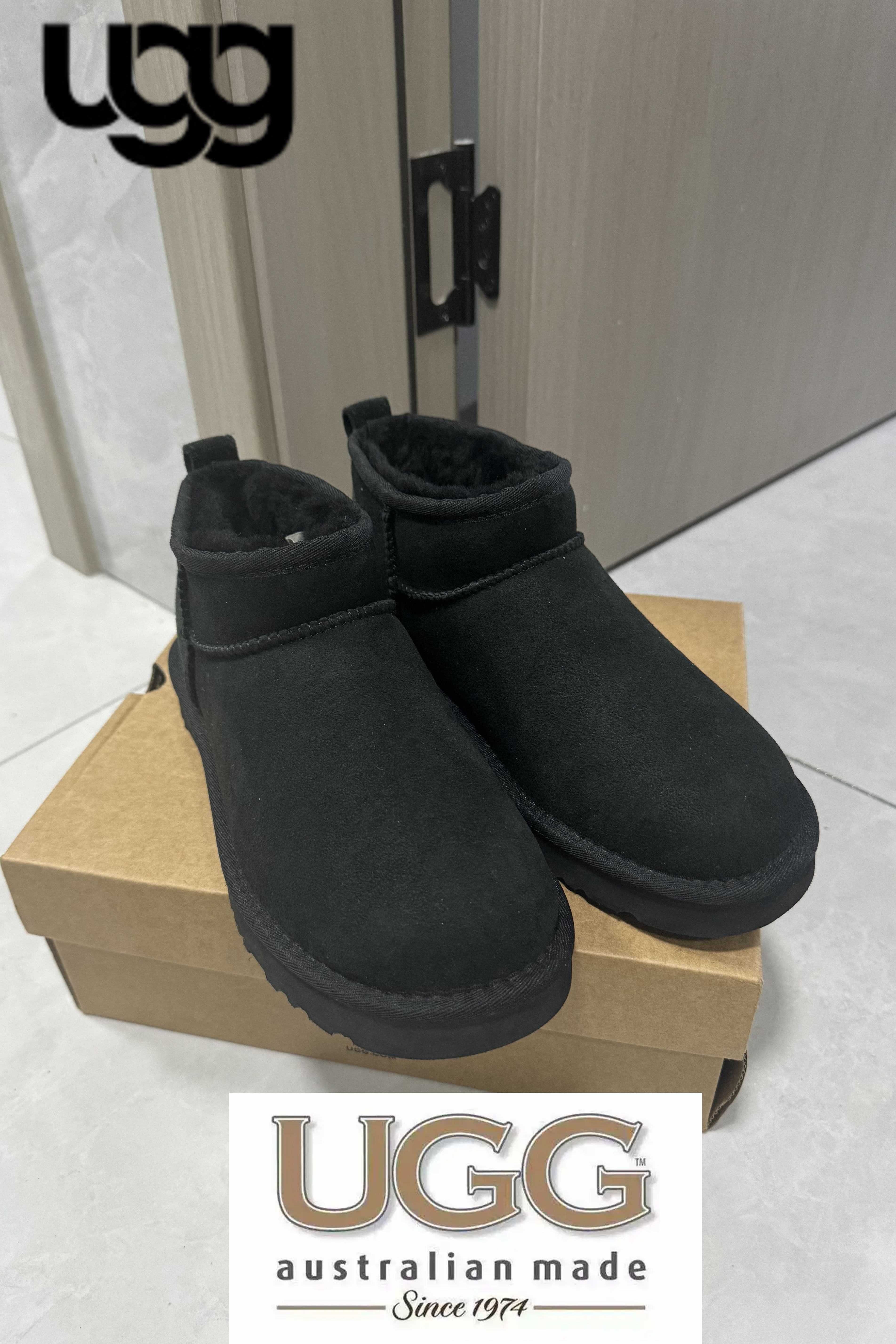 UGG Classic Ultra Mini Boot Czarny EU38