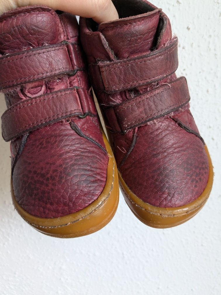 Froddo barefoot buty skórzane botki