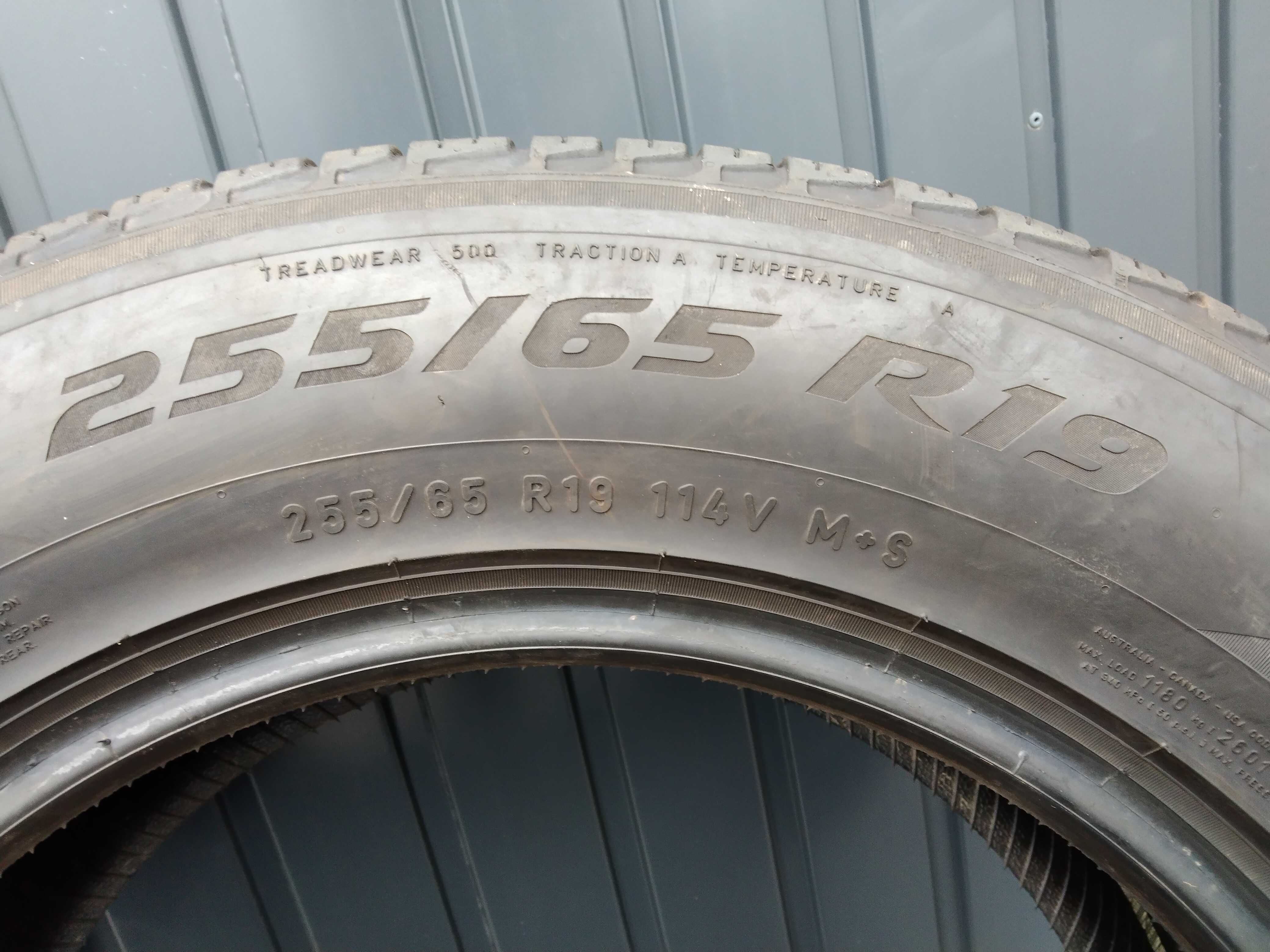 255/65R19 114V XL FR LR    PIRELLI Scorpion Zero All Season шини 4 шт.