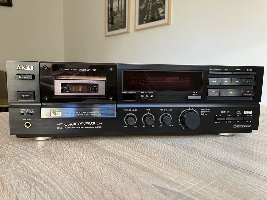 Magnetofon AKAI GX-R35 jak nowy nakamichi pioneer tandberg onkyo