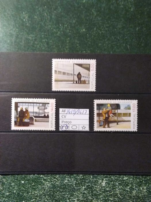1979 Série Homenagem Ao Imigrante Português MNH **