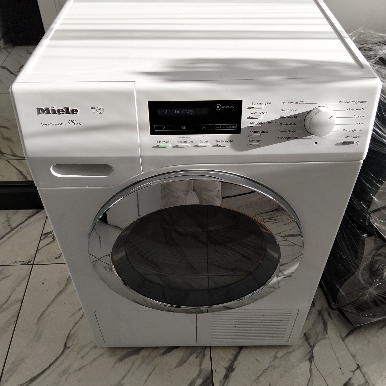 Suszarka Miele Tkg 650 WP 8kg pompa outlet