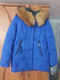 Куртка зима с натуральным мехом