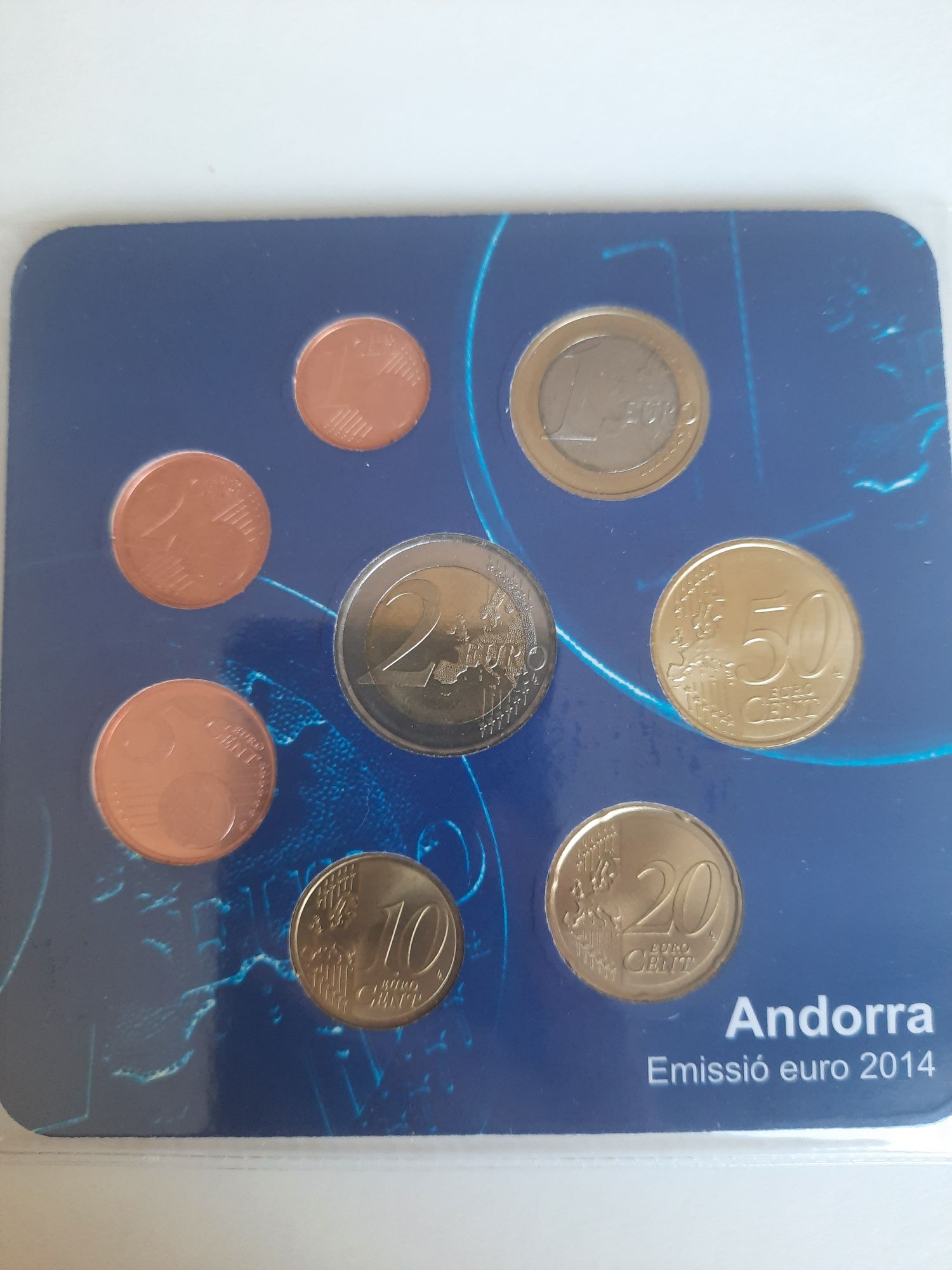 Coleção de moedas Andorra