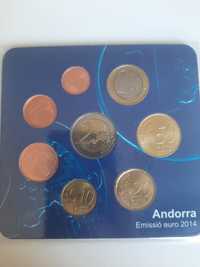 Coleção de moedas Andorra