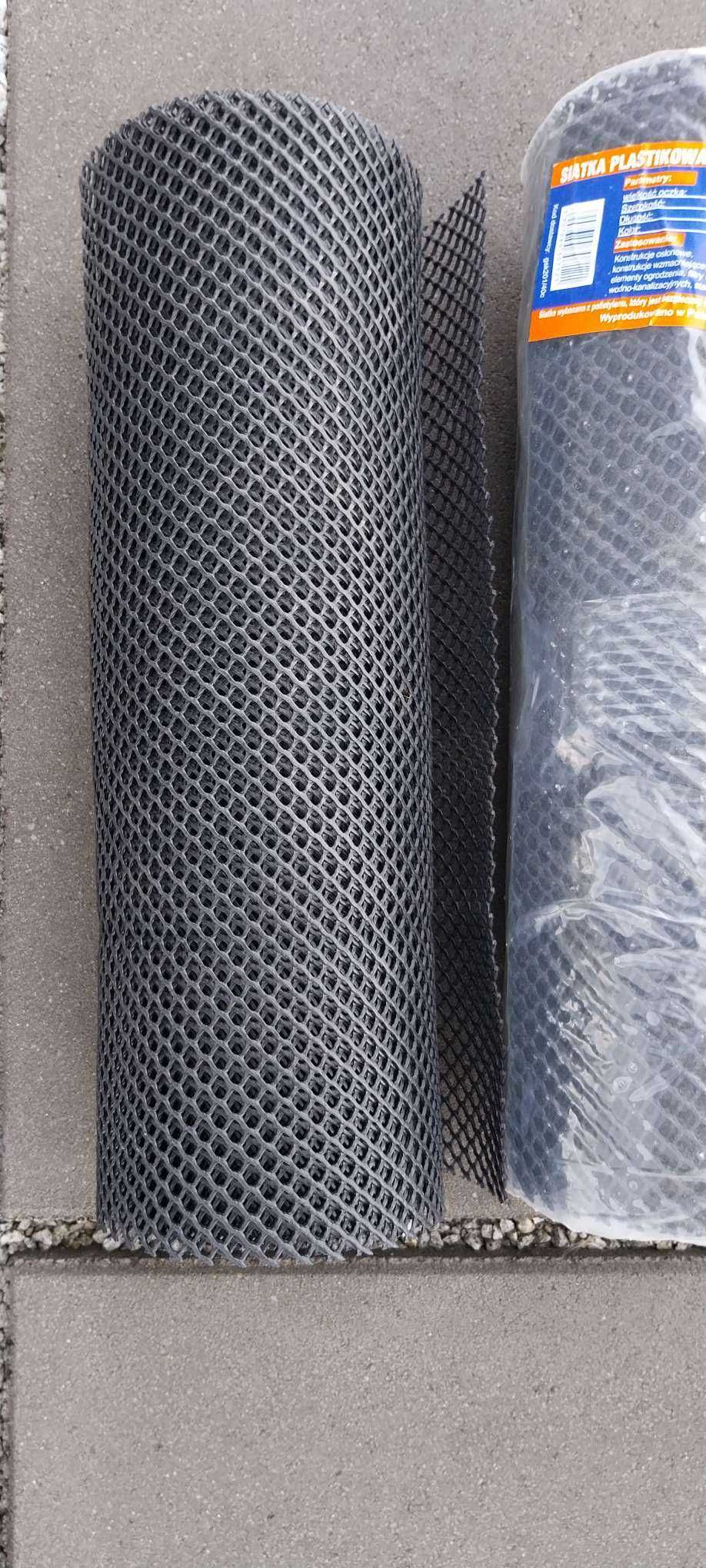 siatka plastikowa 0,4m x 5 mb, oczko 0,7 cm, typ 201, f-ma Cyganek