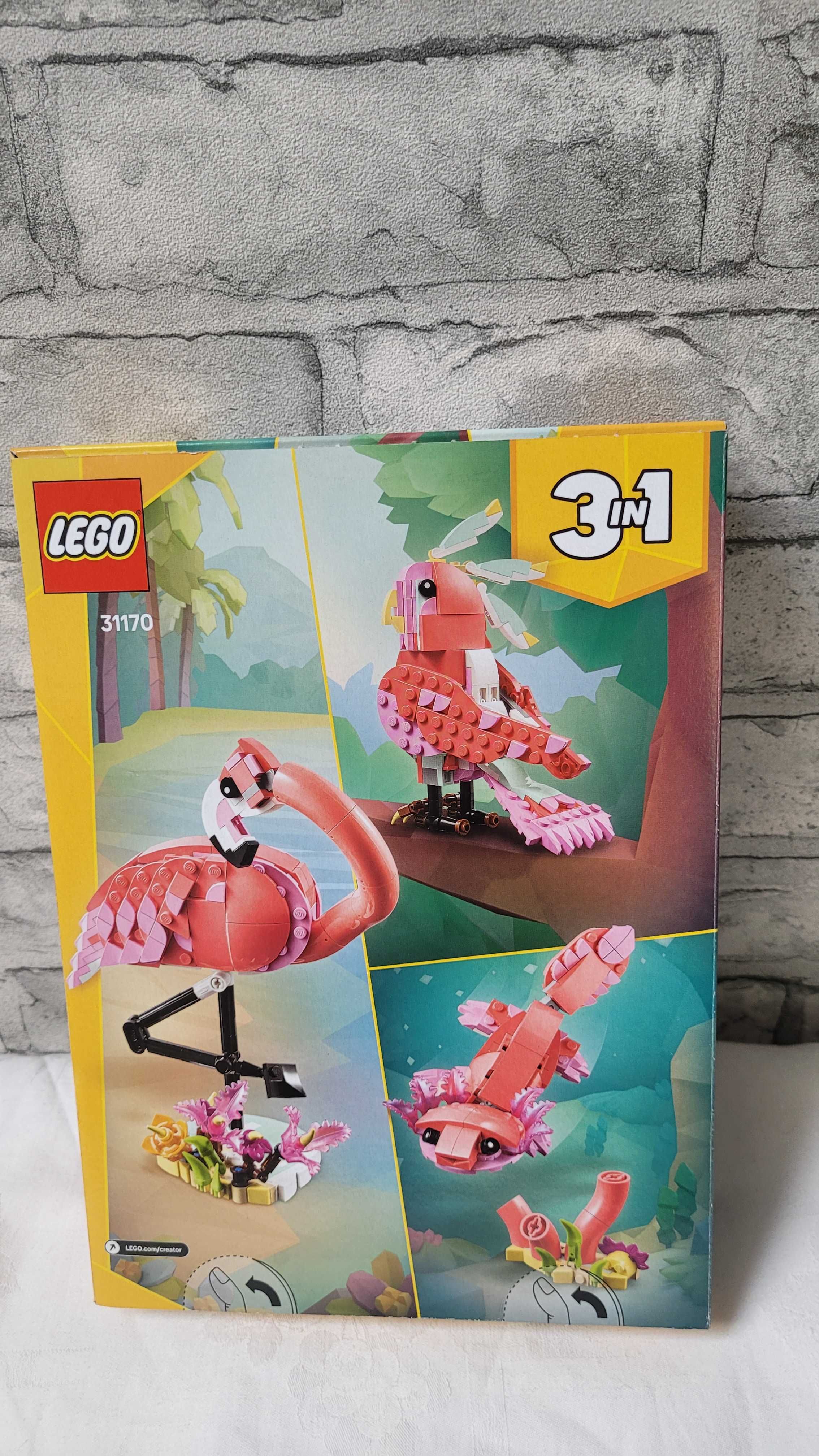 Klocki LEGO Creator Dzikie zwierzęta 3 w 1