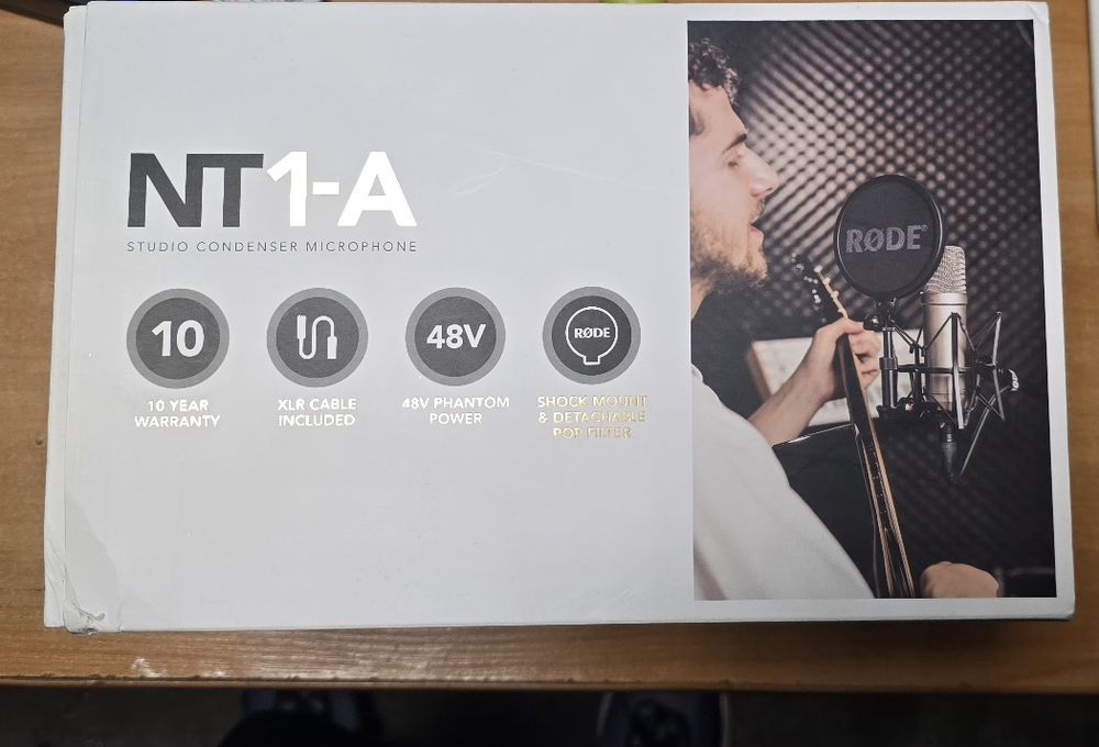 Nowy RØDE NT1-A Zafoliowane