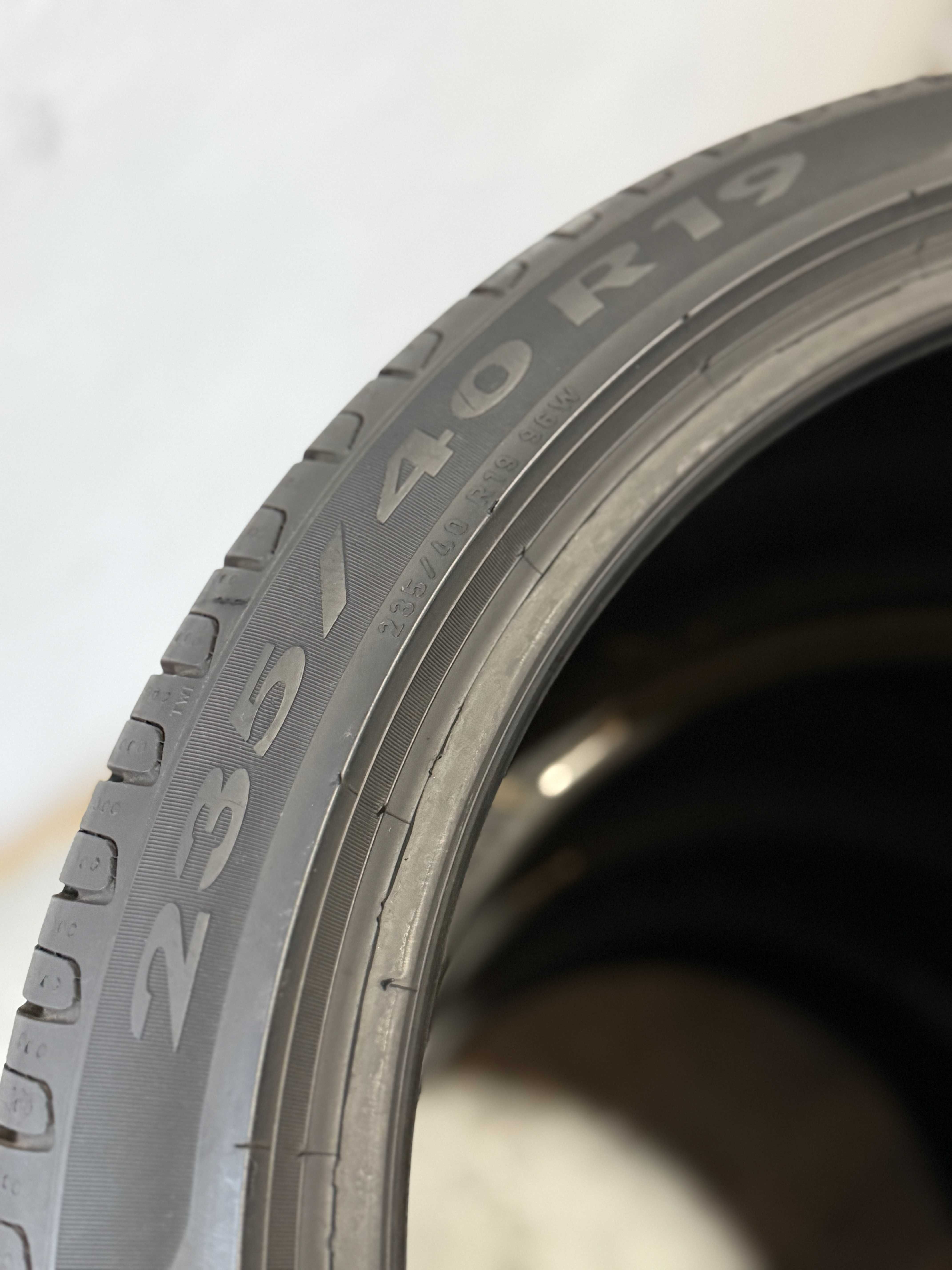 Літні шини 235/40/19 Pirelli, летние шины резина колеса r19