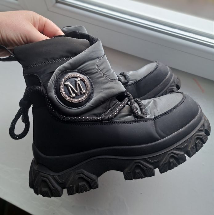 Зимові дутики черевички сапожки для дівчинки34р