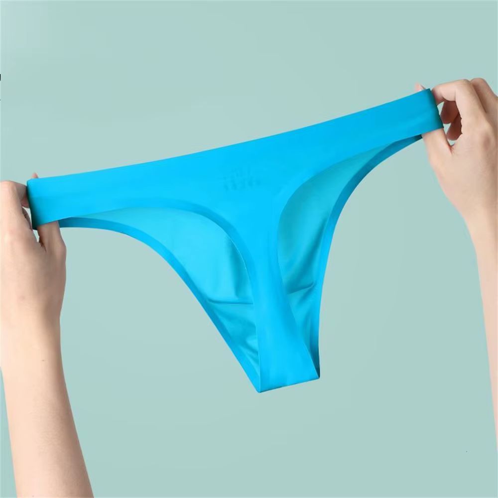 Seksowne Męskie Bezszwowe Stringi Oddychające Ultra Cienkie Sport -XXL