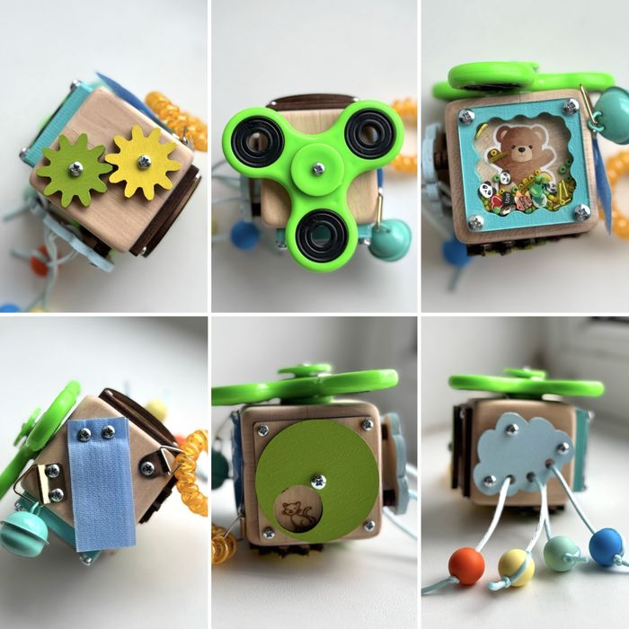 РОЗПРОДАЖ бізікубиків ЗІ СПІНЕРОМ бизикуб дорожній