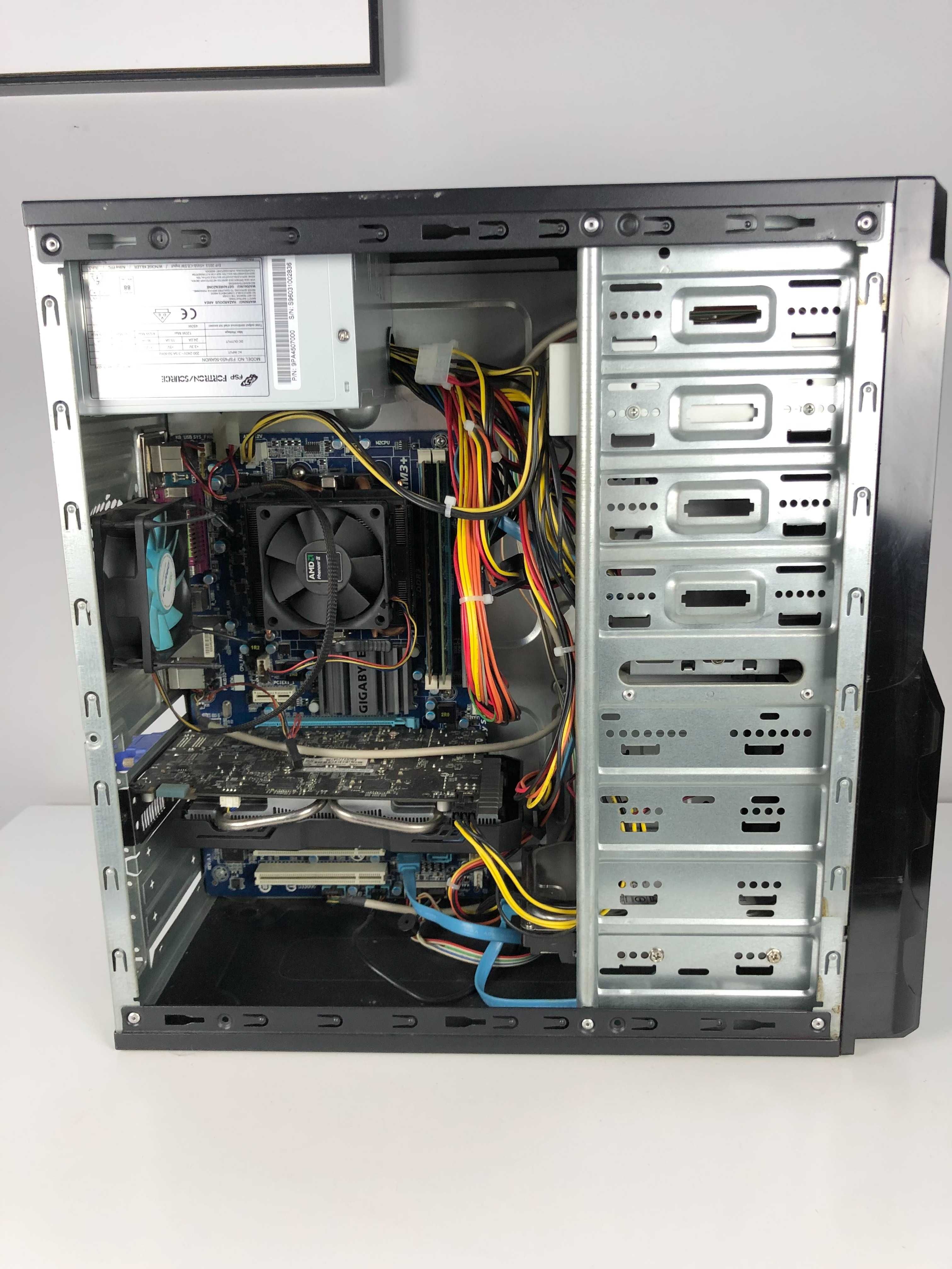 Komputer Stacjonarny Geforce GTX 660 Amd Phenom II + Monitor LG Gratis
