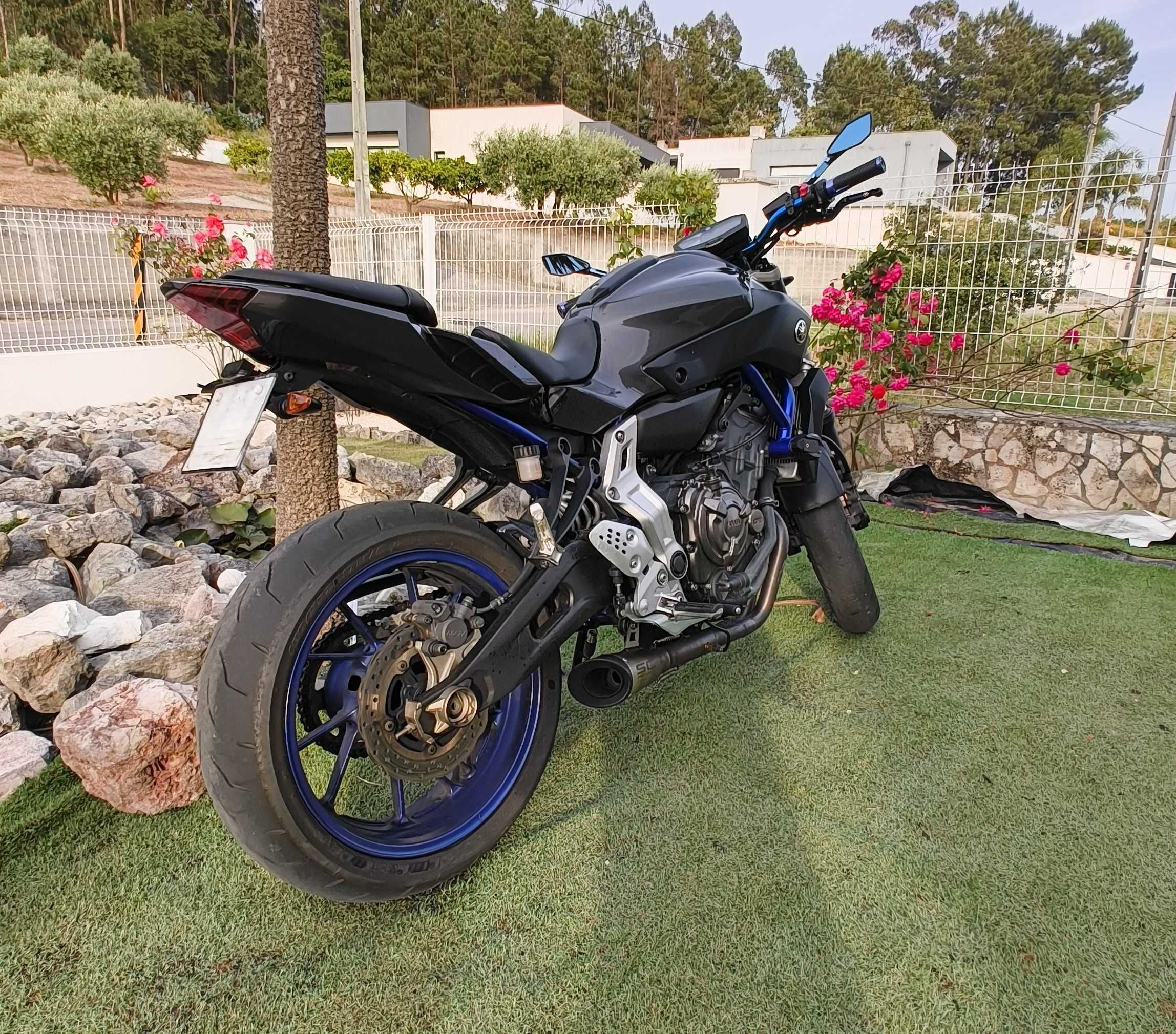 Yamaha MT-07 55kw