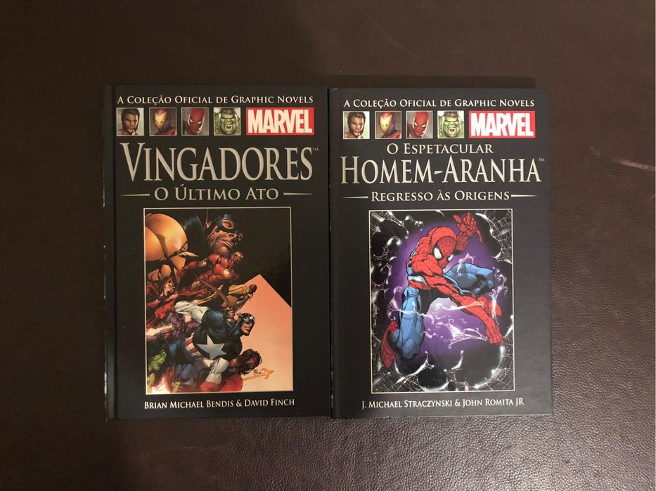 Livros MARVEL- colecao grafic novels