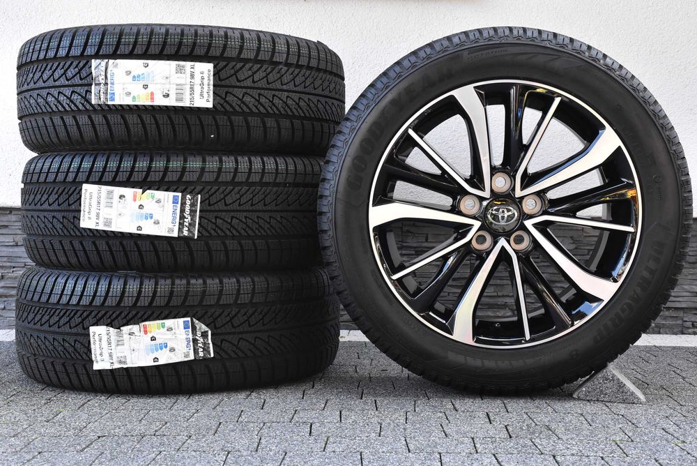 NOWE Koła zimowe OEM TOYOTA Avensis T270 Facelift 17" Goodyear dot2024