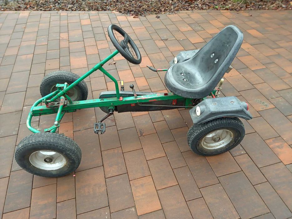 Gokart na pedały Quad Rowerek Czterokołowiec Berg Dino 120 kg max