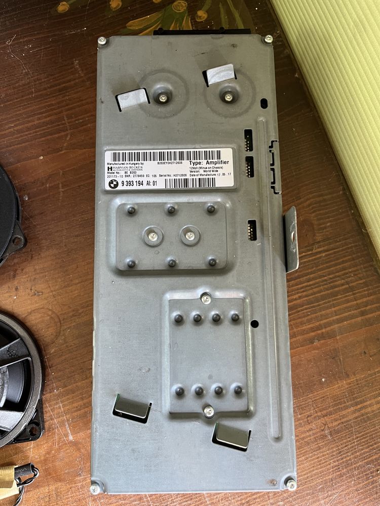 Харман Harman kardon BMW F30 F32 F34 F36 динамик сабвуфер усилитель