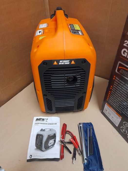 Impax 2kW 2000W Cichy Agregat Generator Prądotwórczy Jak Nowy