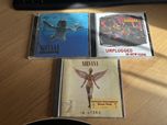 3x CD Nirvana Nevermind, In Utero, Unplugged