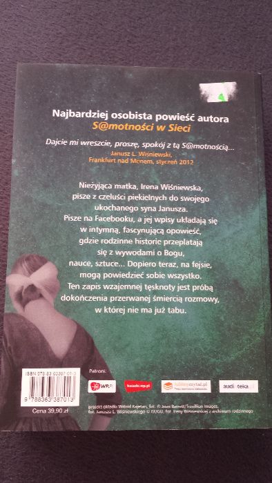 Na fejsie z moim synem - Janusz L. Wiśniewski