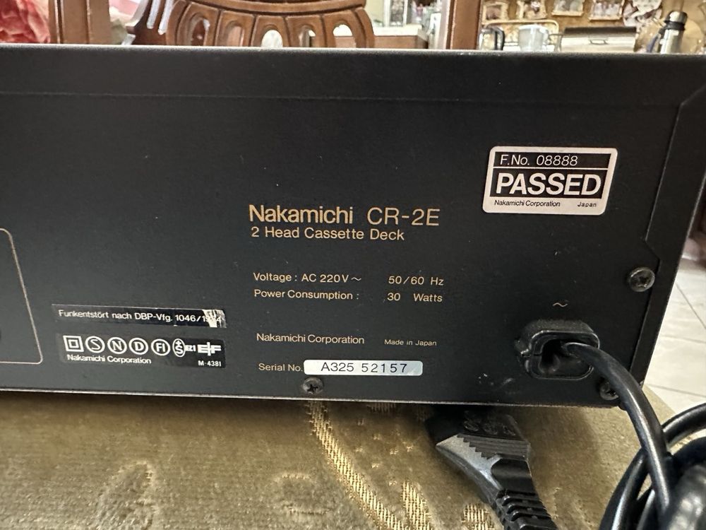 Кассетная дека Nakamichi CR-2E