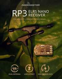 RadioMaster 2.4G ELRS RP3 V2 RX Diversity Nano Receiver приймач