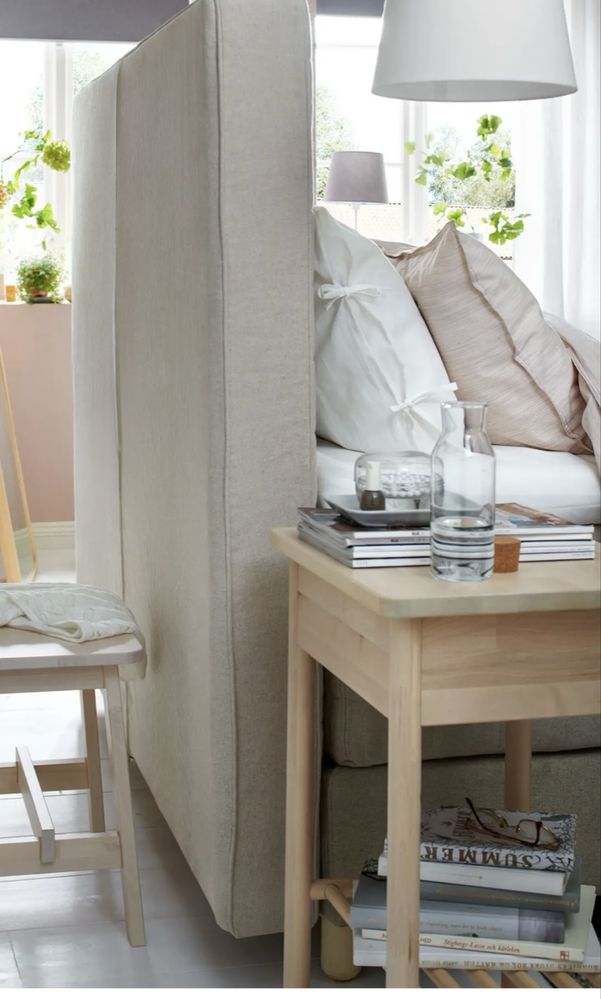 Capa cama 180x200 beje - HOMMELVIK IKEA