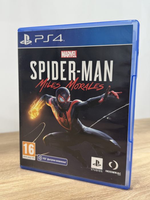 Продам диск на пс 4 Spider Man Miles Morales