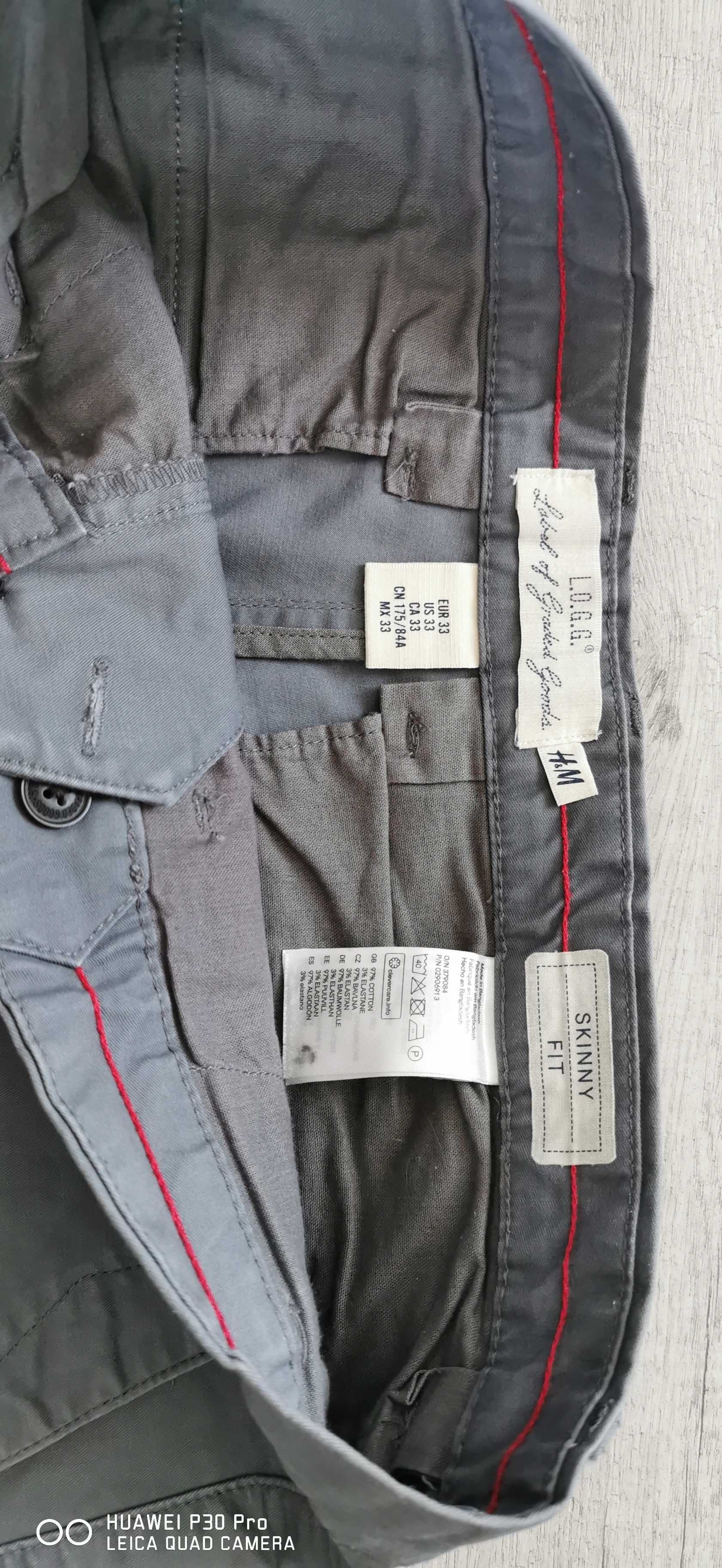 Spodnie męskie H&M r. 33