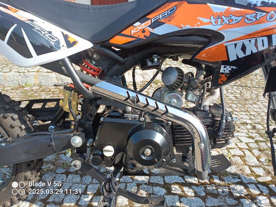 cross 125 automat koła 14/12 + buty i  zbroja