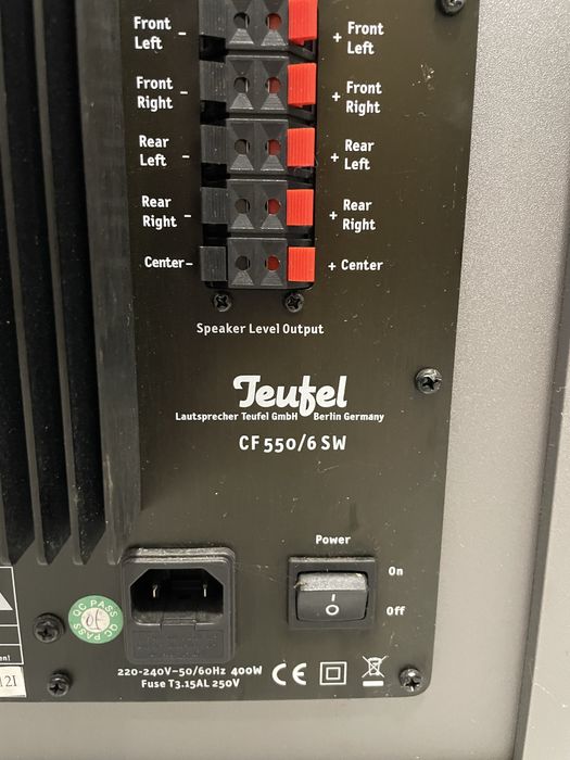 Subwoofer aktywny Teufel CF 550/6 SW