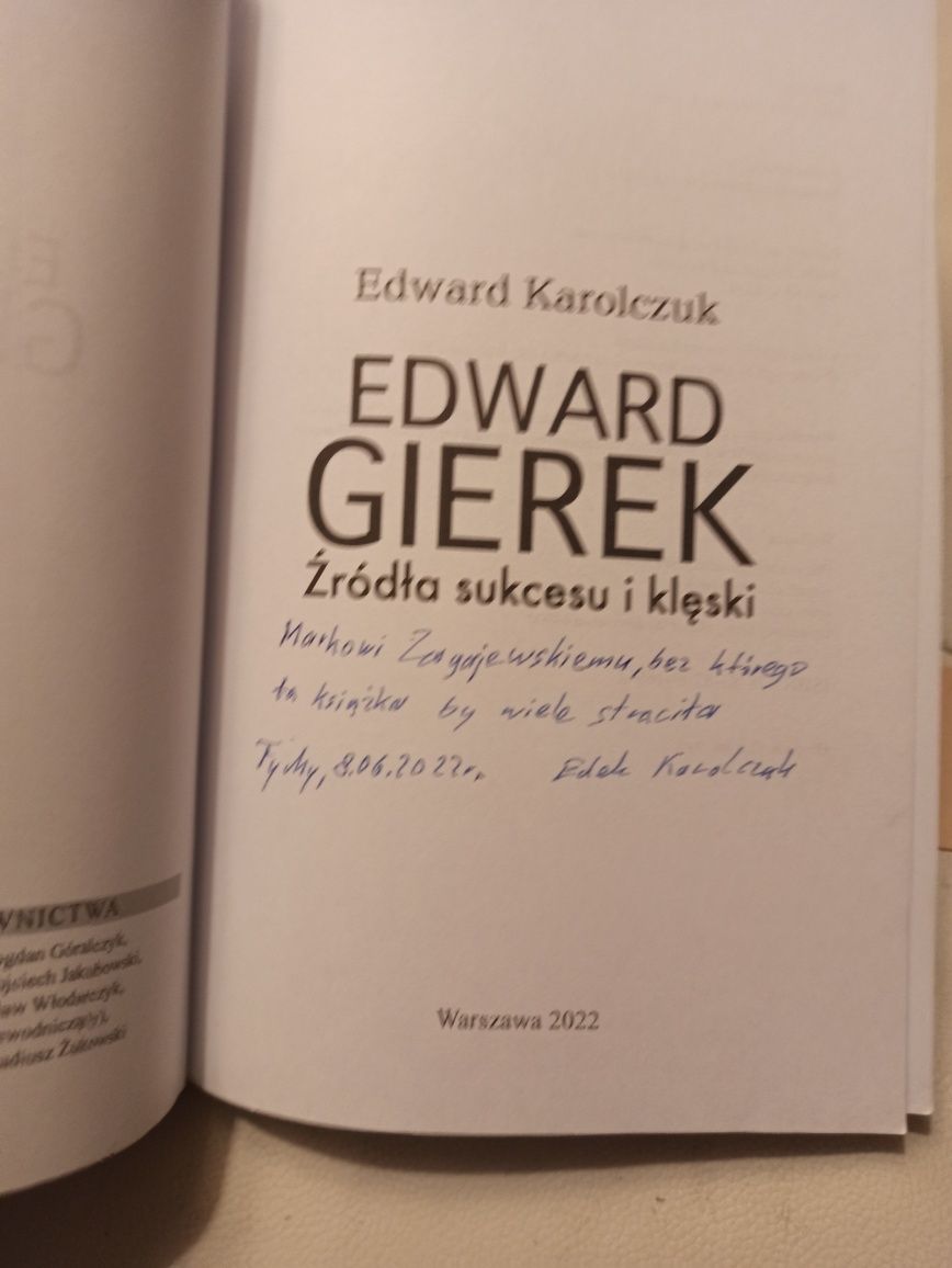 Karolczuk Edward Gierek