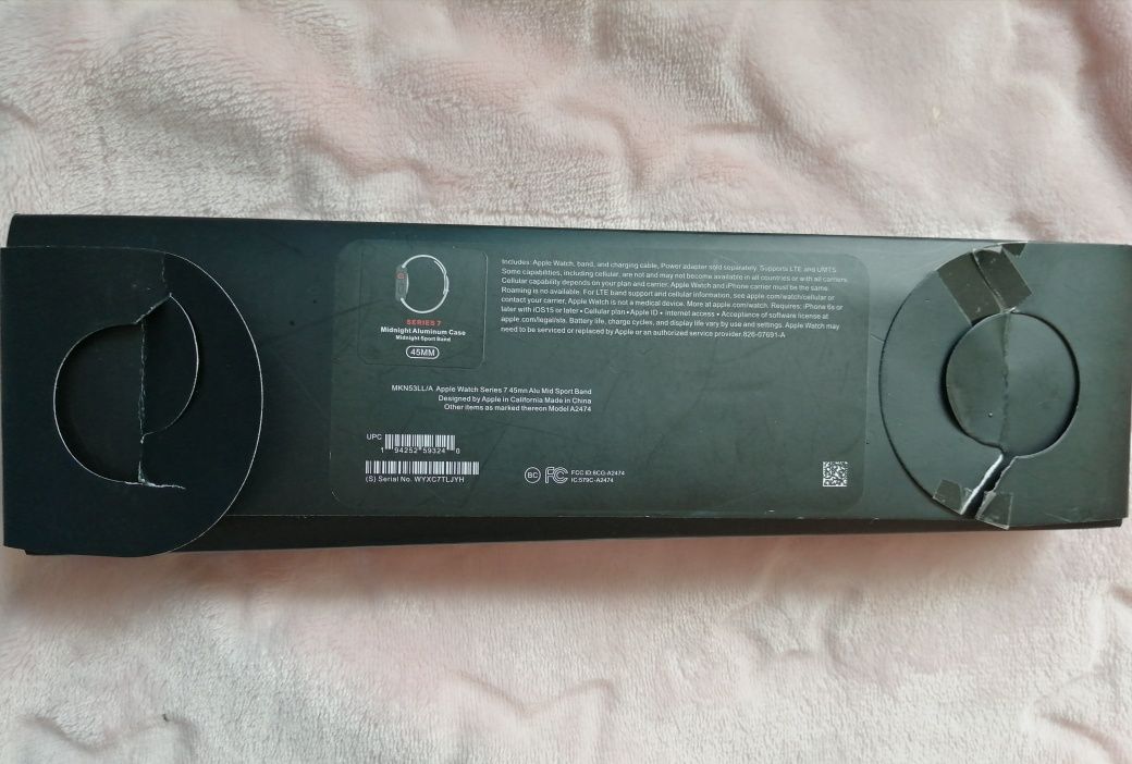 Sprzedam zegarek Apple Watch Series 7 45mm z GPS
Apple Watch Series 7